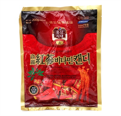 Kẹo hồng sâm vitamin 200g