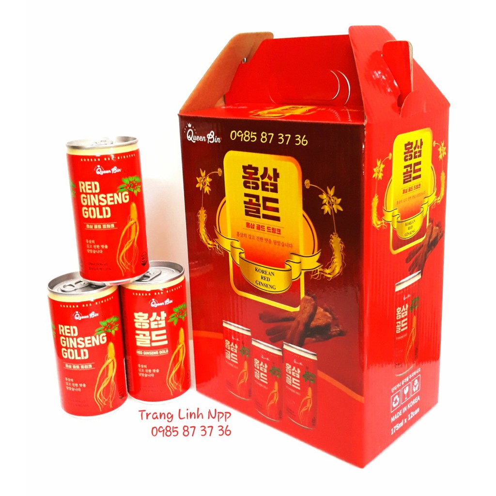 Nước hồng sâm lon nhôm